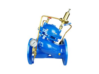 一種氣動三通除鱗雙向保護裝置